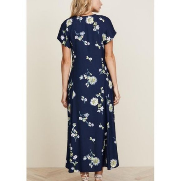 SOLD Free People Floral High Low Midi Dress - Picture 5 of 10